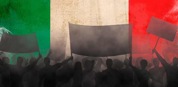 Comentários do Mercado Forex - PM italiano adverte sobre protestos