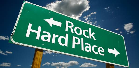 Forex Market Commentaries - UK Stuck Between A Rock And A Hard Place