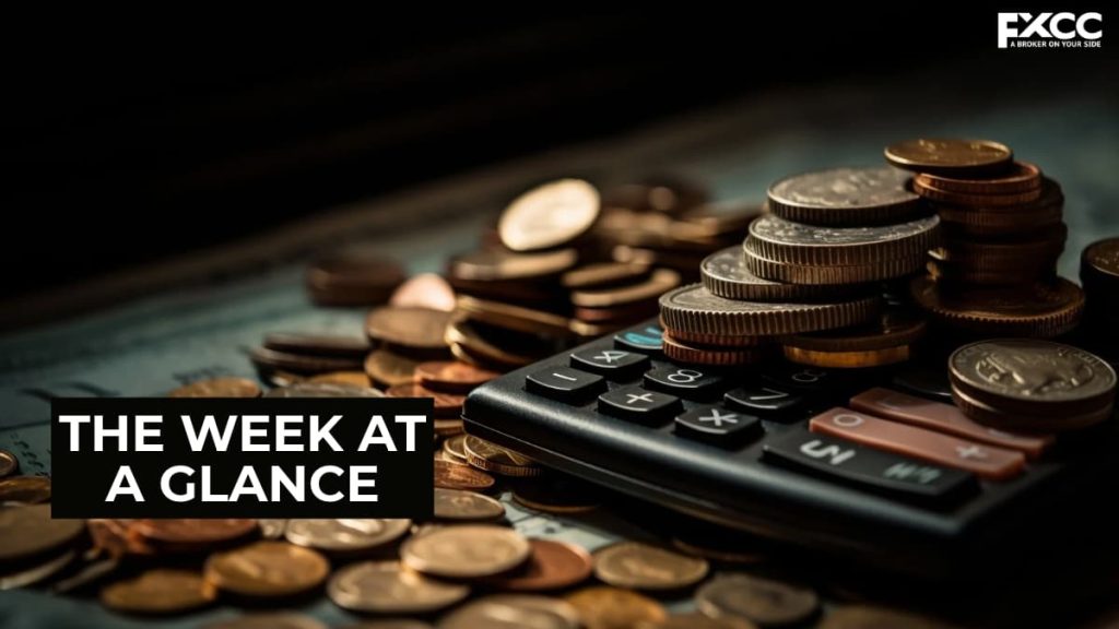 Calculator and coin stacks representing central bank decisions on interest rates